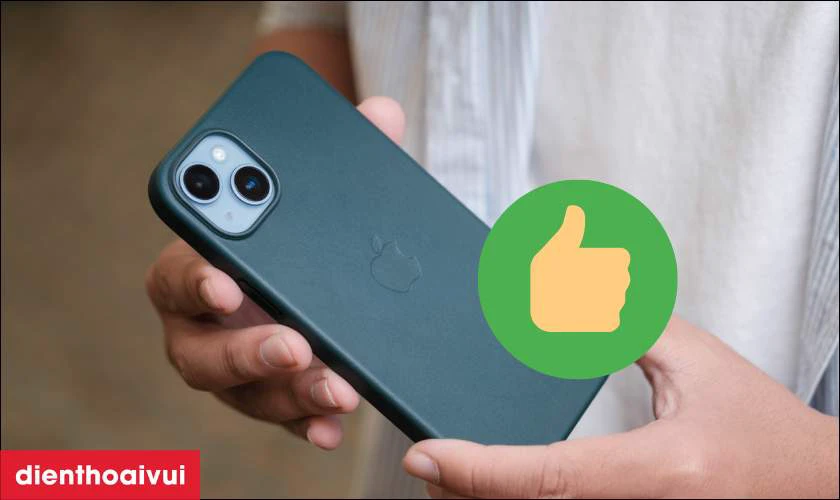 Lưu ý sau khi sửa sọc màn hình iPhone 14