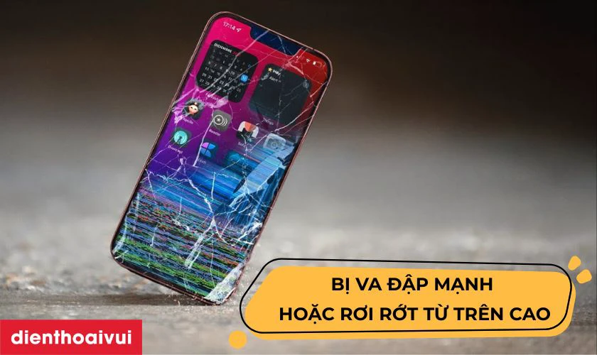 Nguyên nhân iPhone 15 Plus bị sọc màn hình