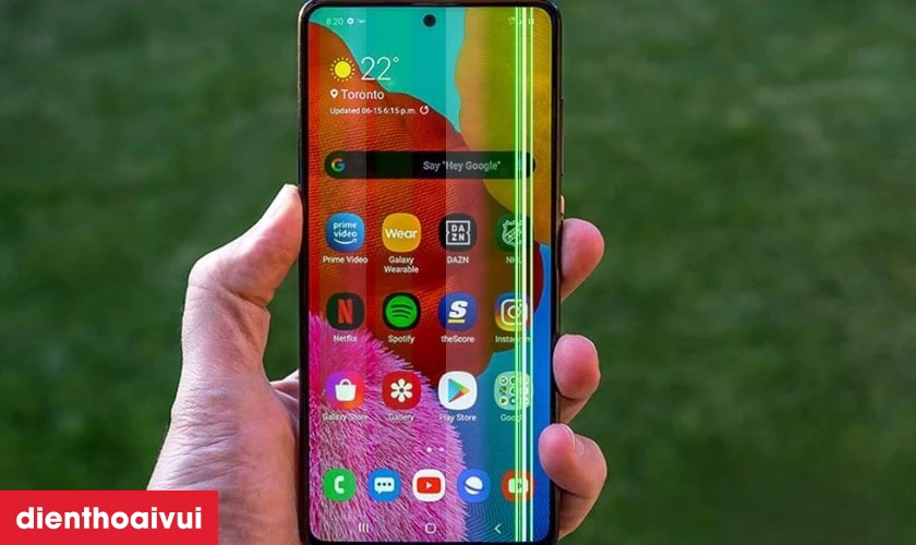 Trường hợp nào fix sọc màn hình và thay màn hình