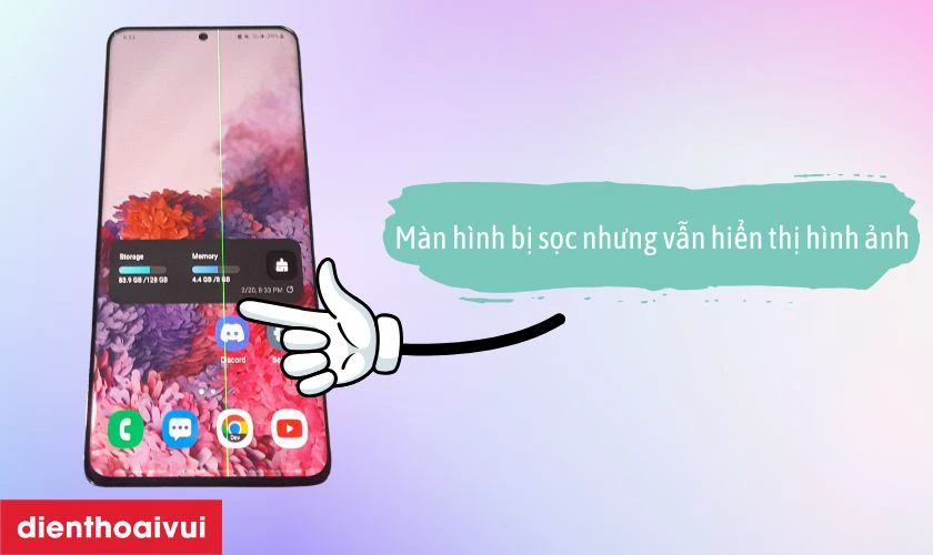 Khi nào nên sửa sọc màn hình Samsung S20 Ultra?