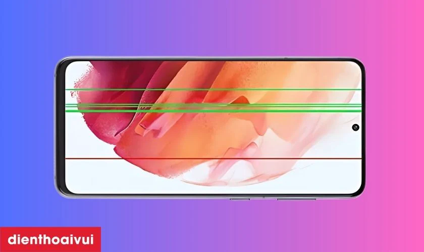 Khi nào nên sửa sọc màn hình Samsung S21?