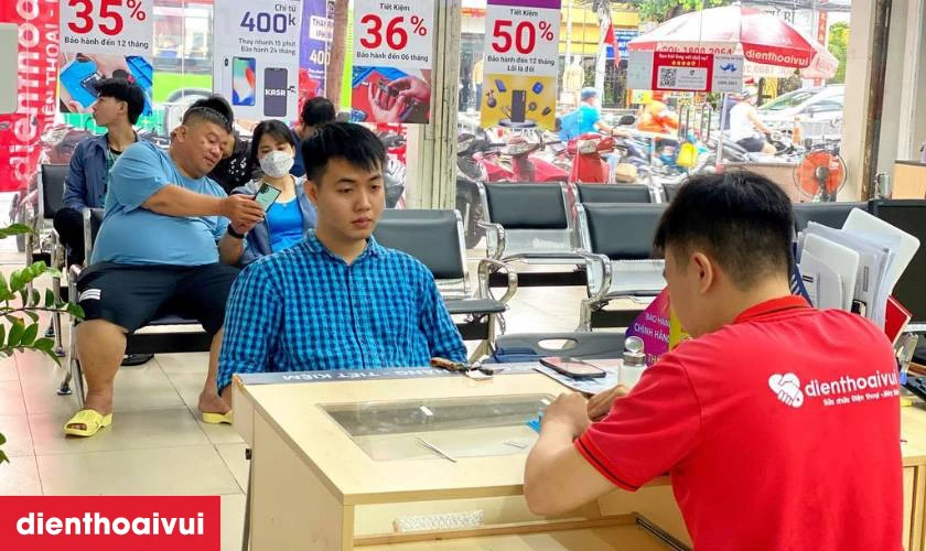 Quy trình sửa sọc màn hình Samsung S21 FE minh bạch