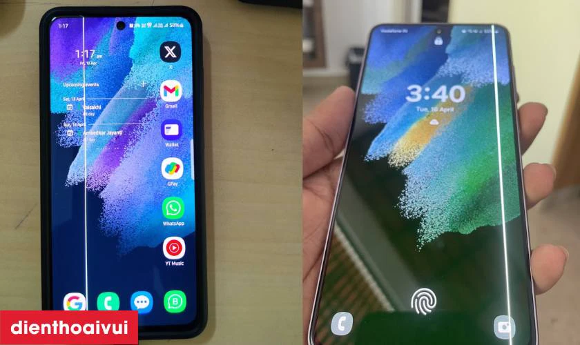 Khi nào nên sửa sọc màn hình Samsung?
