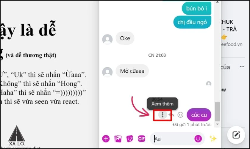 Cách chỉnh sửa tin nhắn đã gửi trên Messenger mới nhất 