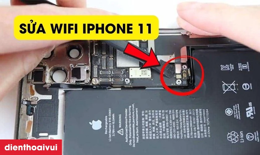 Sửa wifi iPhone 11