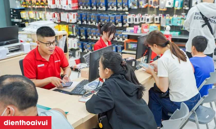 Quy trình sửa wifi iPhone 12 Pro tại Điện Thoại Vui