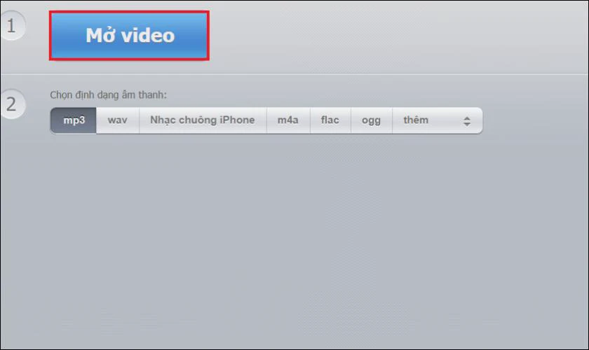 Tách âm thanh từ video online bằng Audio Extractor