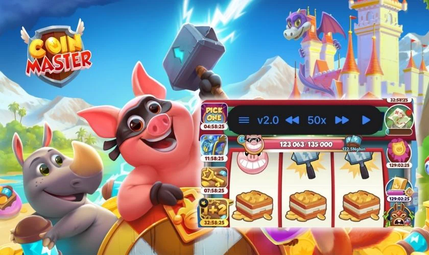 Tải bản Speed Coin Master iOS đơn giản nhất