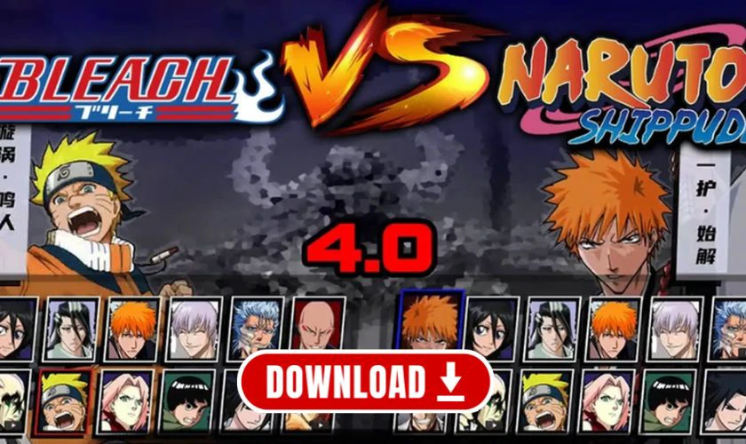 Lưu ý khi tải Bleach vs Naruto 4.0