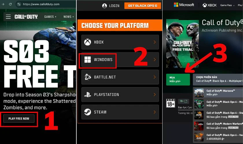 Tải Call of Duty PC miễn phí đơn giản nhất