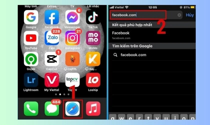 Cách sử dụng Facebook Lite cho iPhone nếu không thể tải về