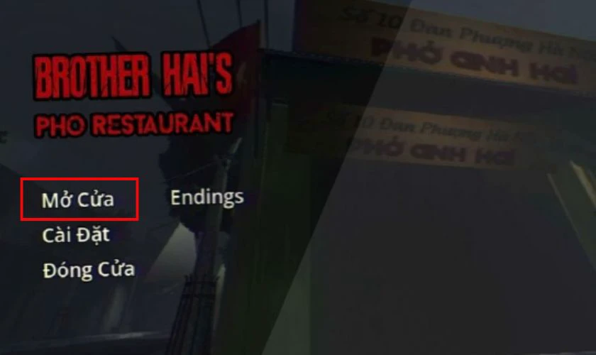 Hoàn tất cài đặt và mở game