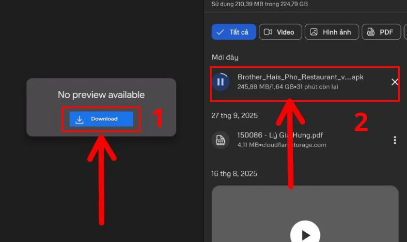 Cách tải game Phở anh Hai trên điện thoại Android