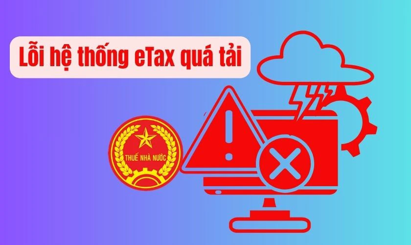 Lỗi hệ thống eTax Mobile quá tải