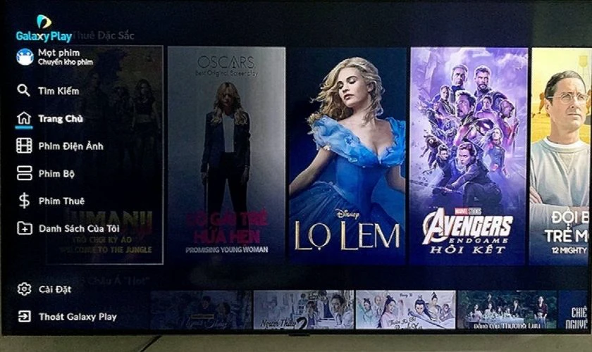 Cách đăng ký tài khoản Galaxy Play trên Tivi