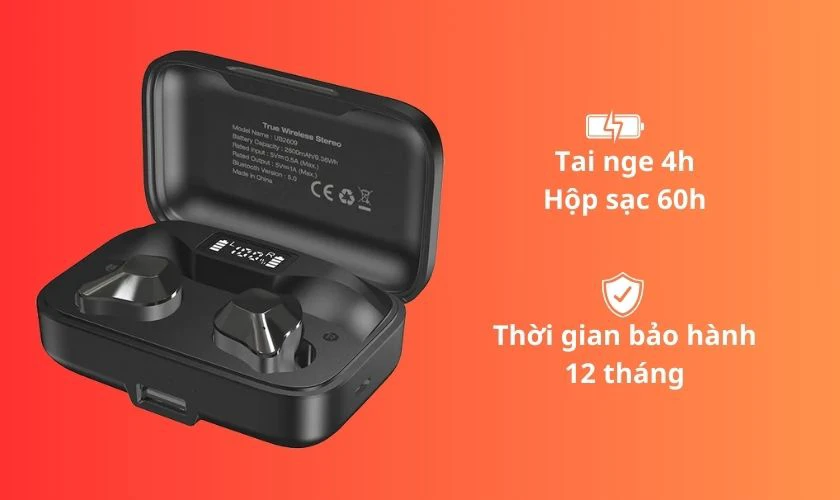 Tai nghe không dây Bluetooth Energizer UB2609