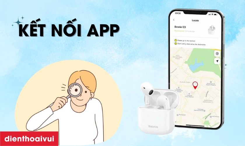 Kết nối App Baseus