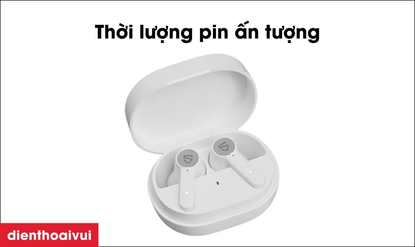 Thời lượng pin ấn tượng