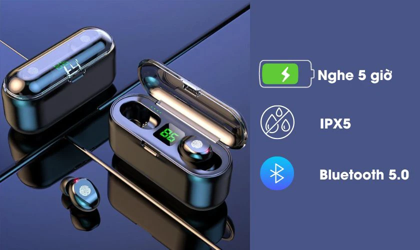 Tai nghe Bluetooth True Wireless AMOI F9