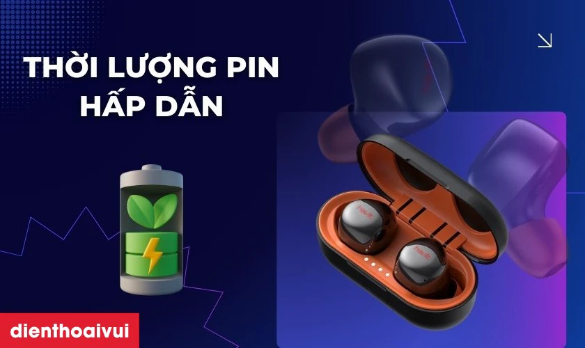 Thời lượng pin hấp dẫn