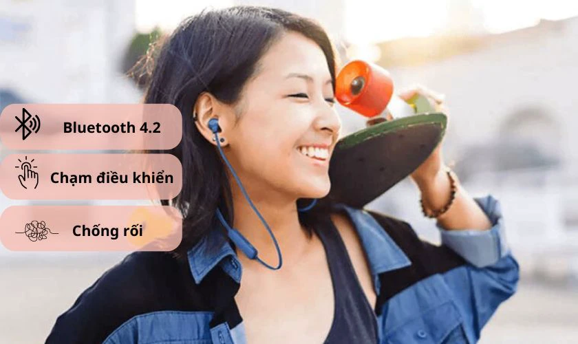 Tai nghe Bluetooth JBL T115BT có nhiều tiện ích đi kèm