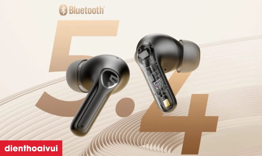 Công nghệ Bluetooth 5.4 tân tiến  cho kết nối ổn định và mạnh mẽ