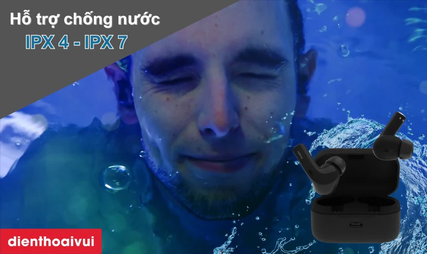 Dòng tai nghe Nokia hỗ trợ chống nước từ IPX4 đến IPX7