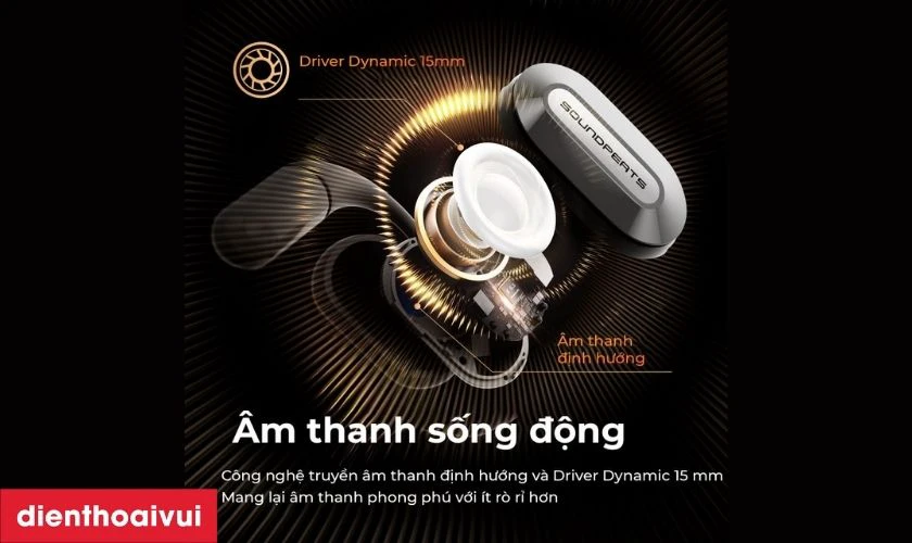 Đặc điểm của tai nghe thể thao Soundpeats Hearfit