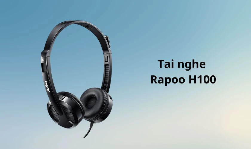 Tai nghe Rapoo H100 chống ồn tốt