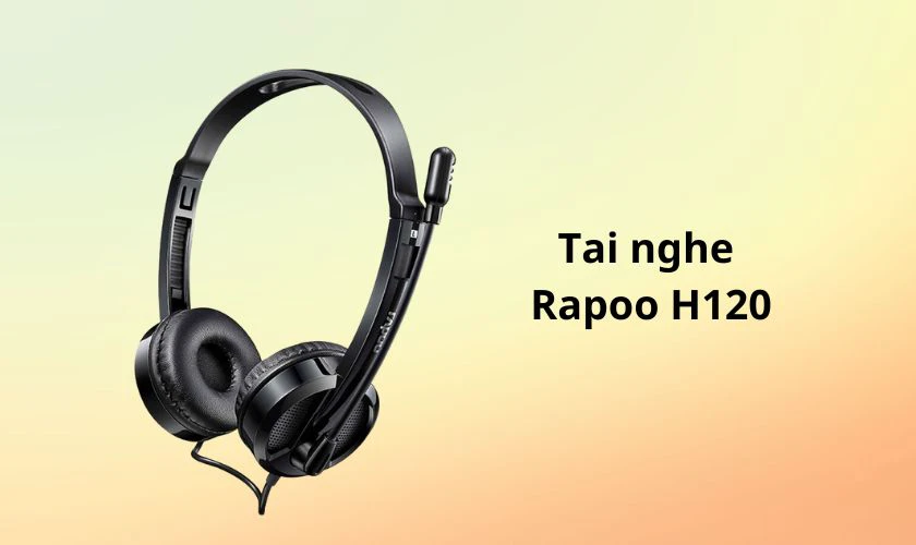 Tai nghe Rapoo H120 kết nối ổn định