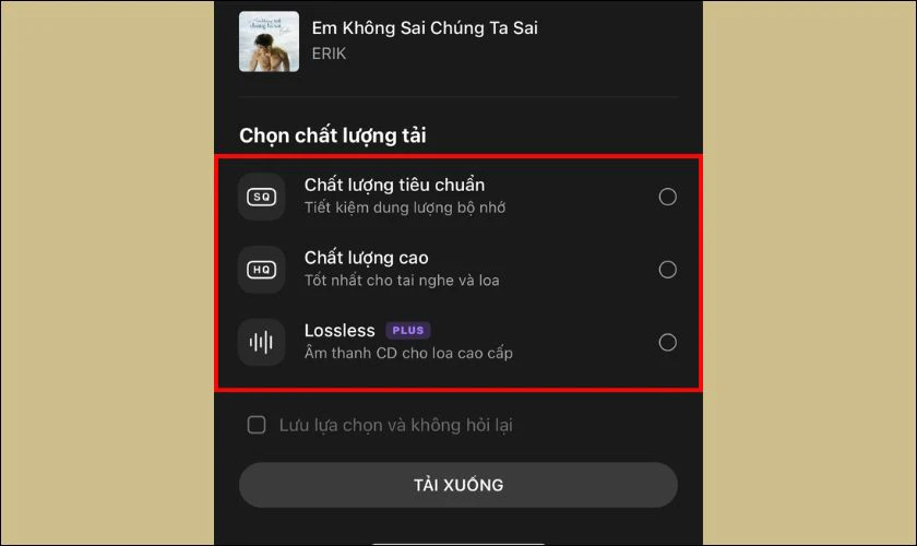 Chất lượng âm nhạc khi tải nhạc về điện thoại miễn phí như thế nào?