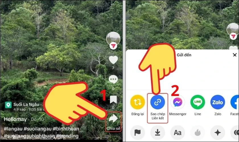 Tải nhạc TikTok online bằng savefrom.net