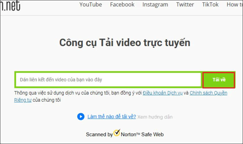 Tải nhạc từ Youtube về MP3 bằng savefrom.net