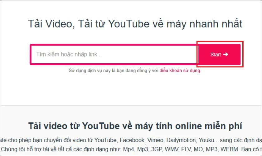 Tải nhạc từ Youtube về MP3 bằng thecdi.ca