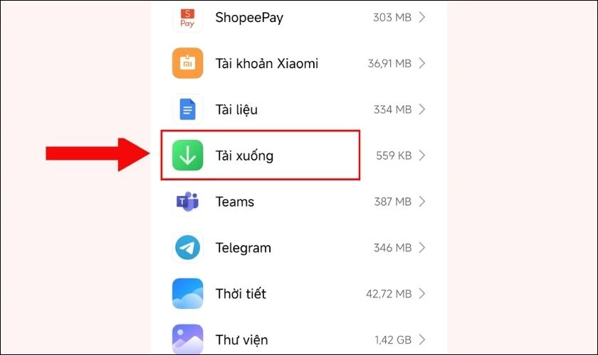 Xóa bộ nhớ đệm và dữ liệu của trình quản lý tải xuống