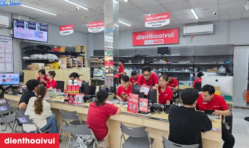 Sửa chữa iPhone sạc không vào điện lấy liền giá tốt đến ngay Điện Thoại Vui