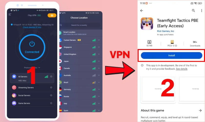 Cách tải TFT PBE trên Android