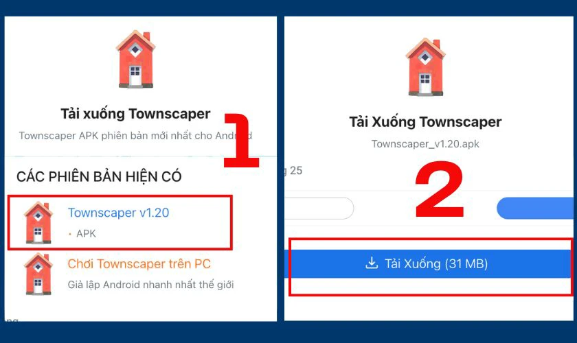 Tải Townscraper miễn phí trên Android