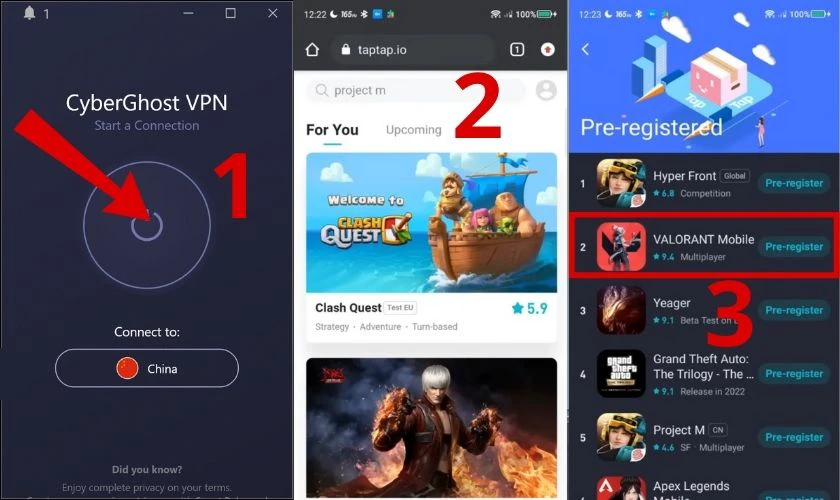 Tải Valorant Mobile Android đơn giản