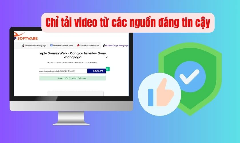 Lưu ý khi tải video Douyin không logo