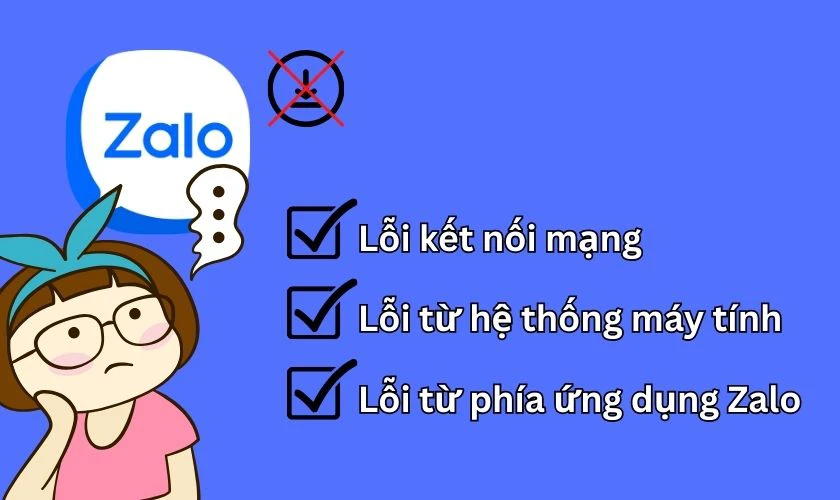 Tại sao tải Zalo về máy tính không được?