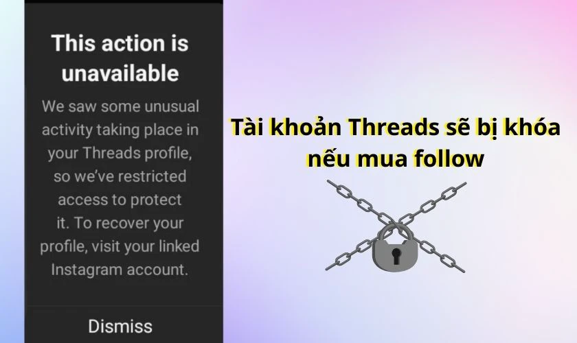 Cách tăng Follow Threads có rủi ro gì?