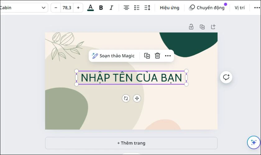 Tiếp theo, chọn một hình ảnh mà bạn muốn sử dụng làm nền cho ảnh bìa