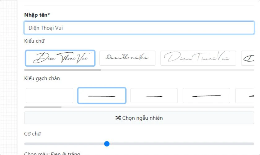 Cách tạo ảnh bìa Facebook theo tên mình bằng taoanhdep.com