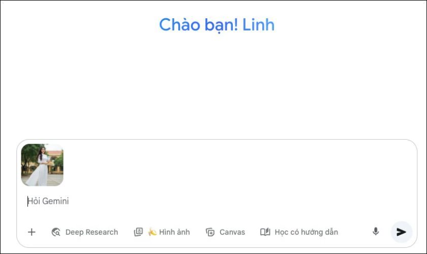 Tải ảnh chân dung hoặc ảnh toàn thân của bạn
