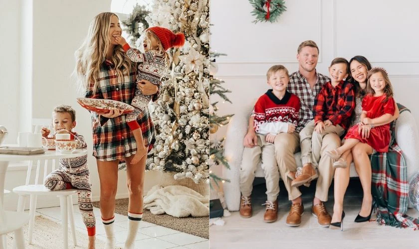 Cách tạo dáng chụp ảnh Giáng sinh tại nhà