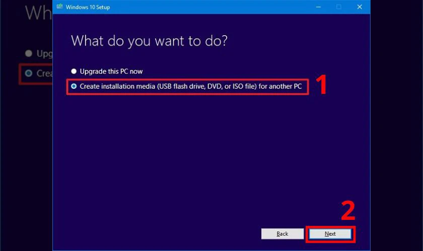 Cách tạo USB Boot Win 11 sử dụng Media Creation Tool