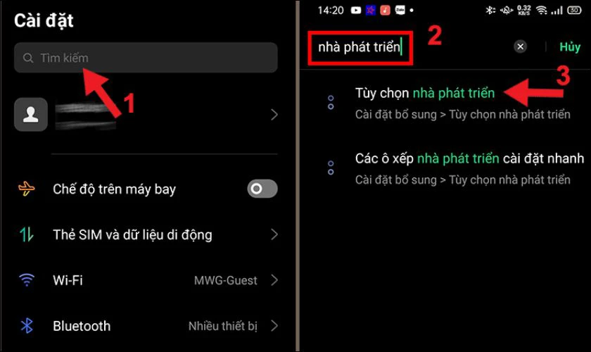 Hướng dẫn cách tắt chấm tròn trên OPPO