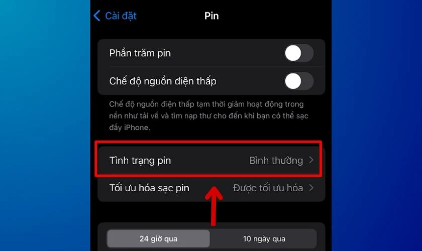 Tình trạng pin