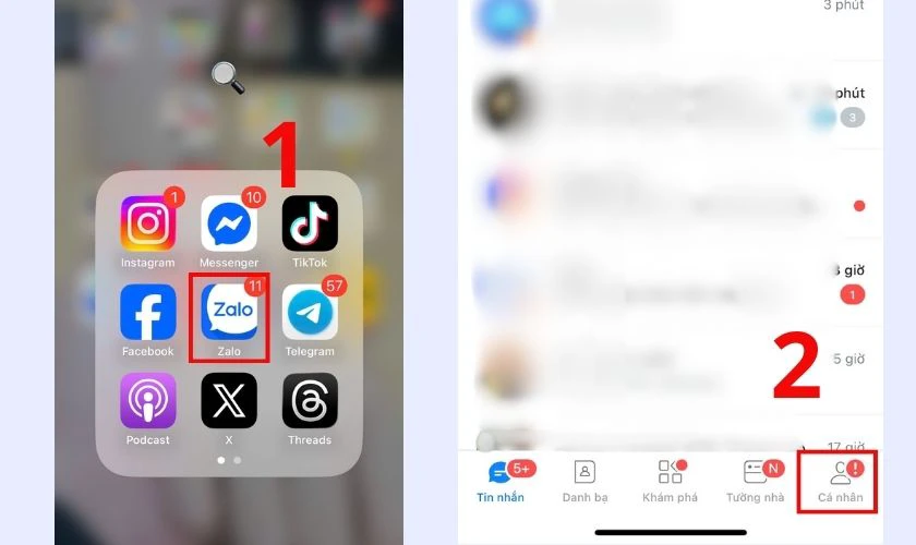 Cách tắt thông báo sinh nhật trên Zalo trên điện thoại